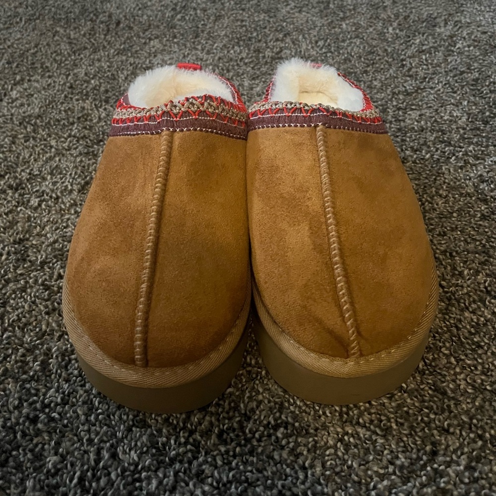 Pink Lily Platform Clogs